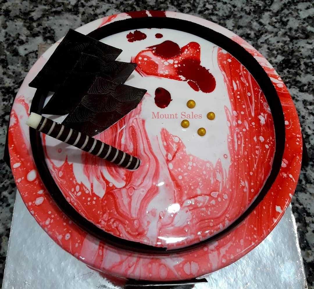 Premium RED N White Velvet Cake